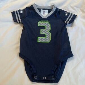 Seahawks jersey one piece for baby size 18 months